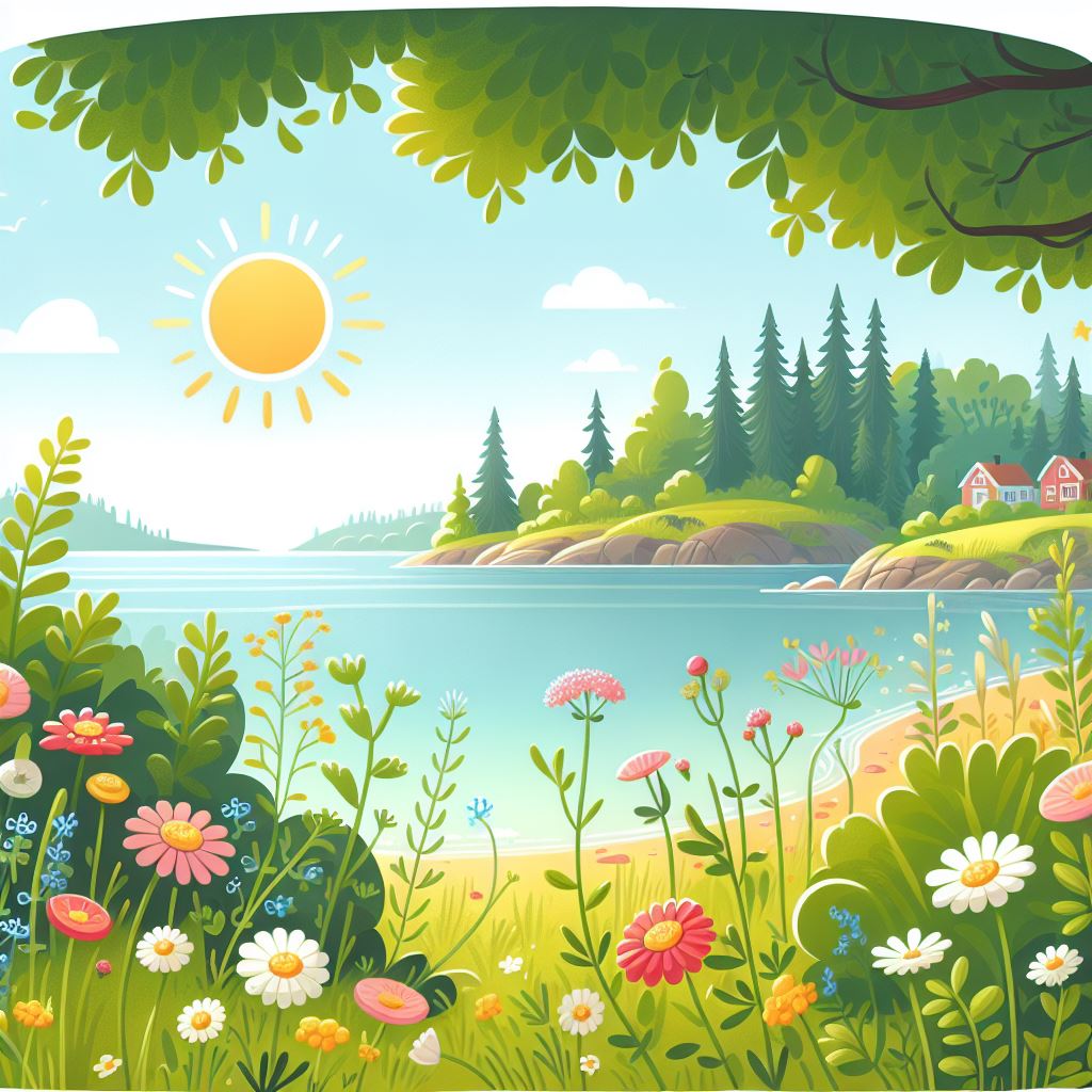 Glad sommar